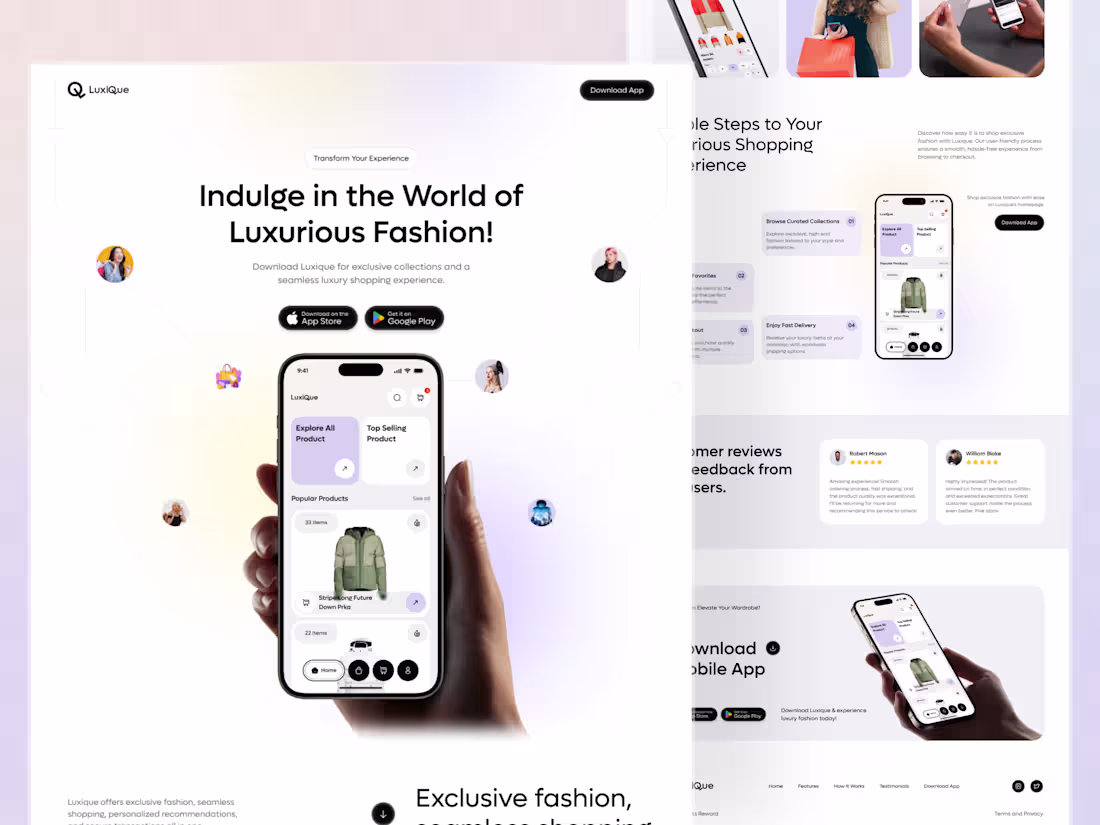 Cover image for Premium Fashion Store App &