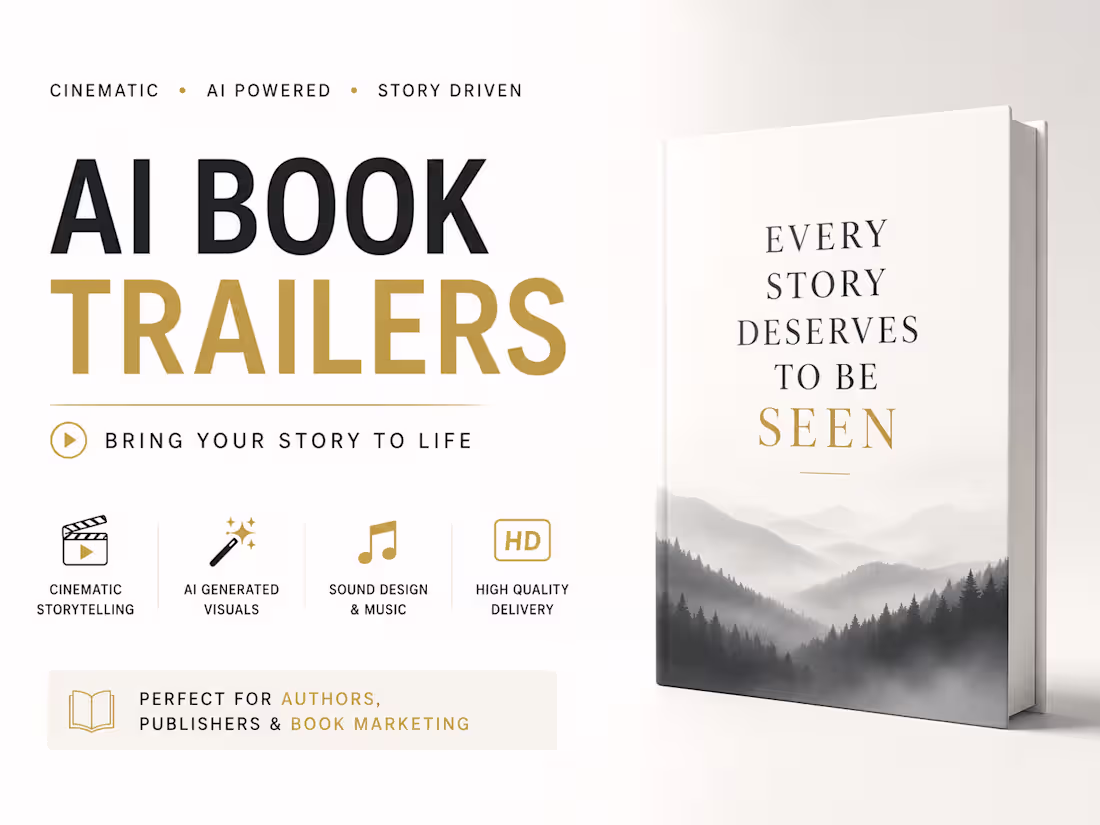 Cover image for Create a Cinematic AI Book Trailer