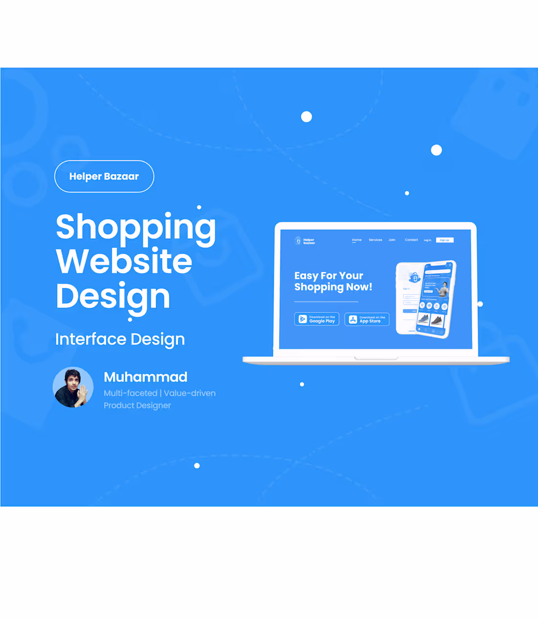 Cover image for Helper Bazaar | Website Design