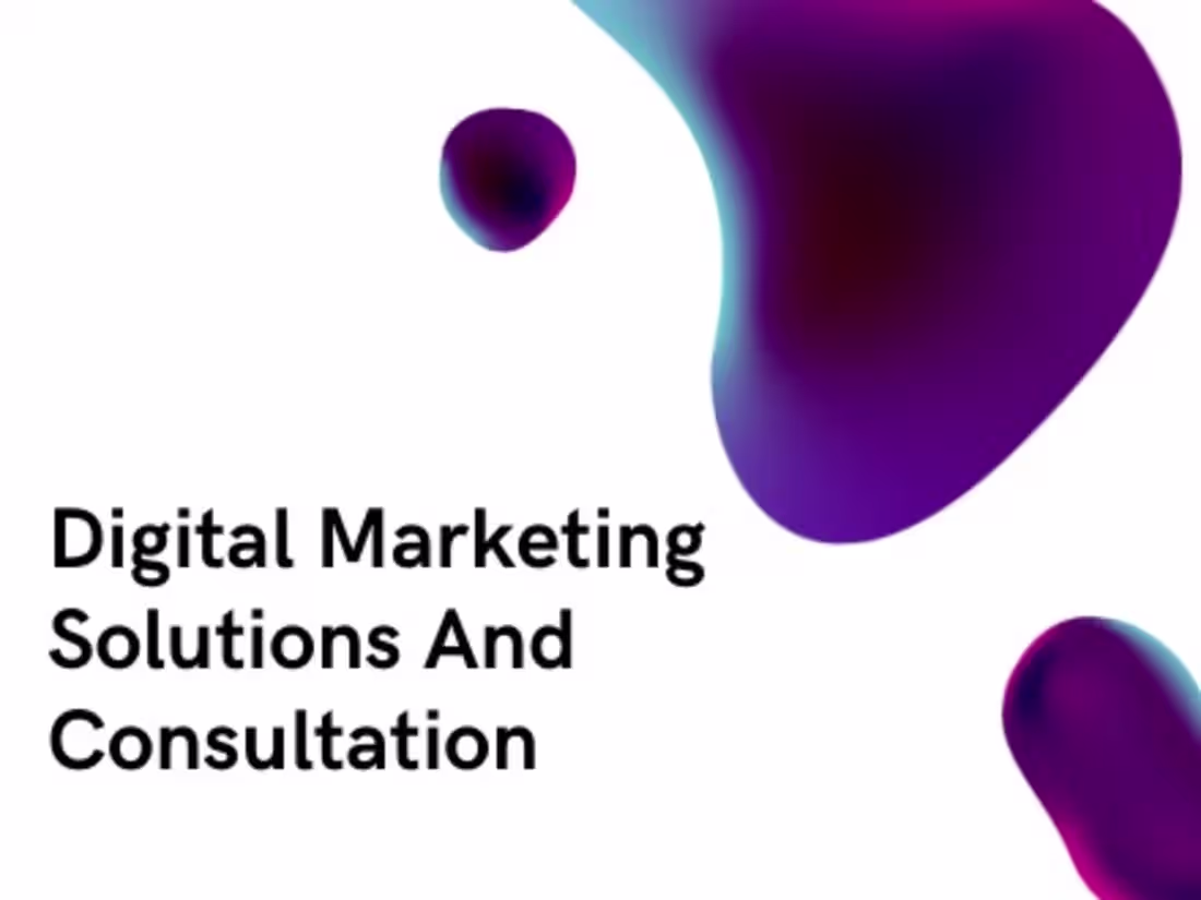 Cover image for Digital Marketing Solutions And Consultation 