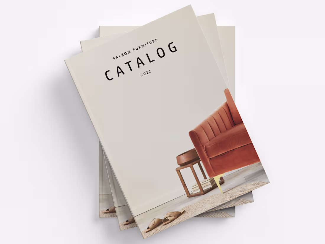 Cover image for Modern Furniture Catalog Product Brochure