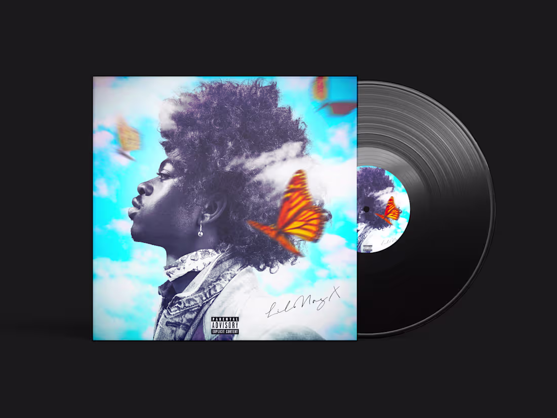 Cover image for Lil Nas X – Concept Album Cover (Personal Project) This is a...