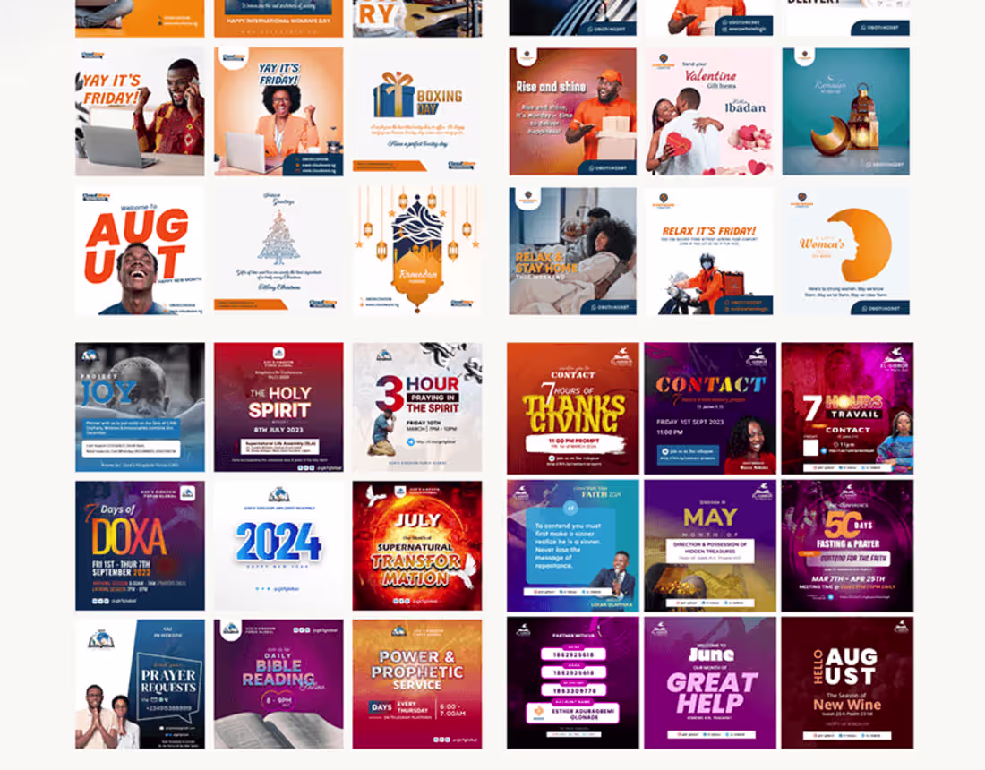 Cover image for Brands Social Media Designs