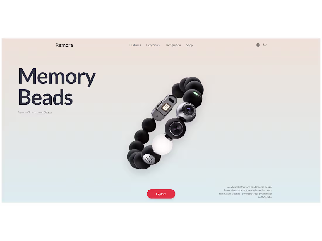 Cover image for Health Care product website design