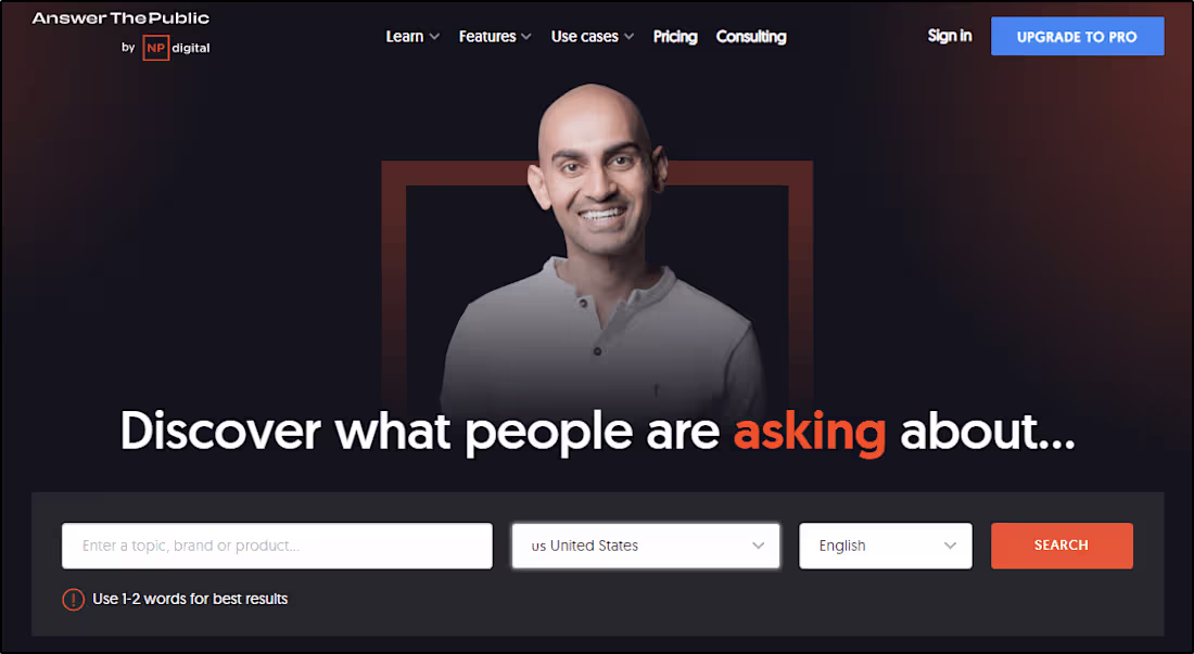 Cover image for How To Use Answer The Public for SEO & Content Marketing