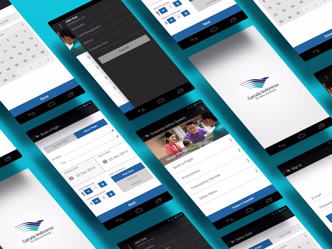 Cover image for 2014 - Garuda Indonesia Corporate Flight Booking