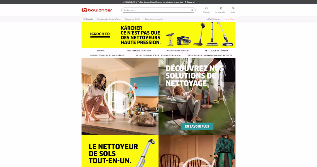Cover image for Univers Karcher | Boulanger.com