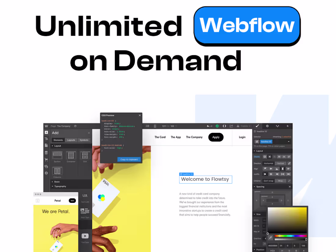 Cover image for Webflow Website Design and Development