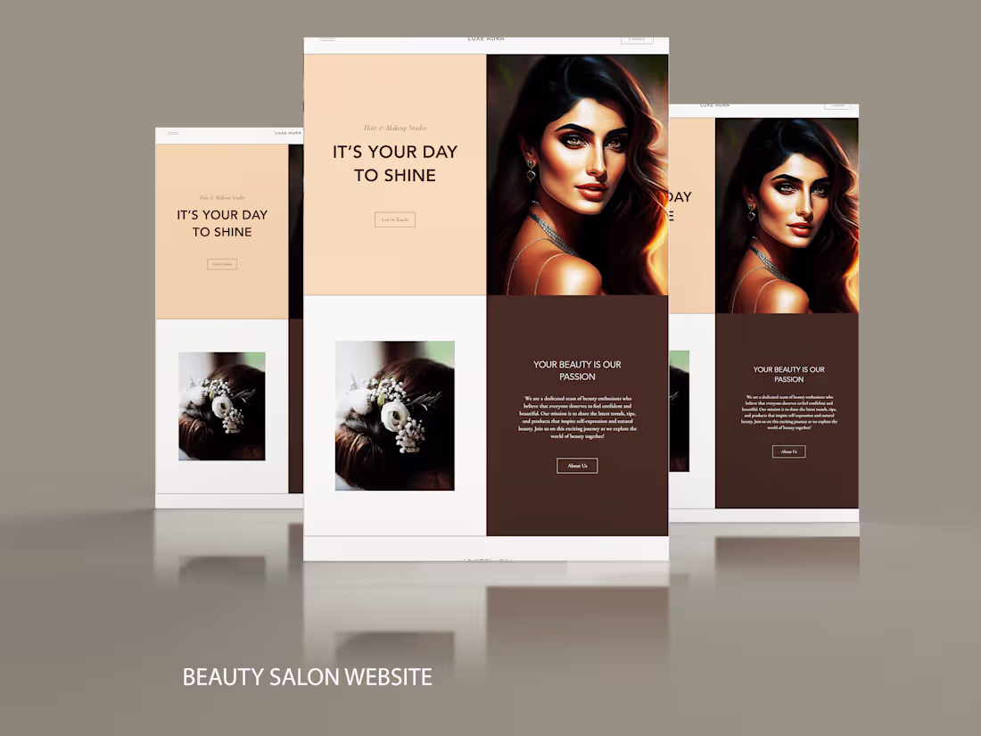 Cover image for WordPress Beauty Salon Website