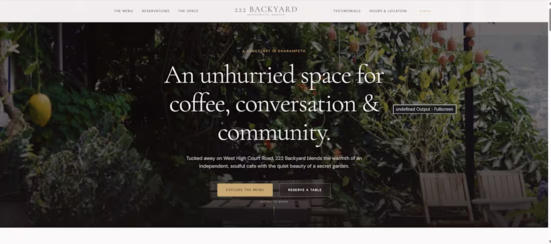 Cover image for Transform Your Café's Website into a Premium Digital Space