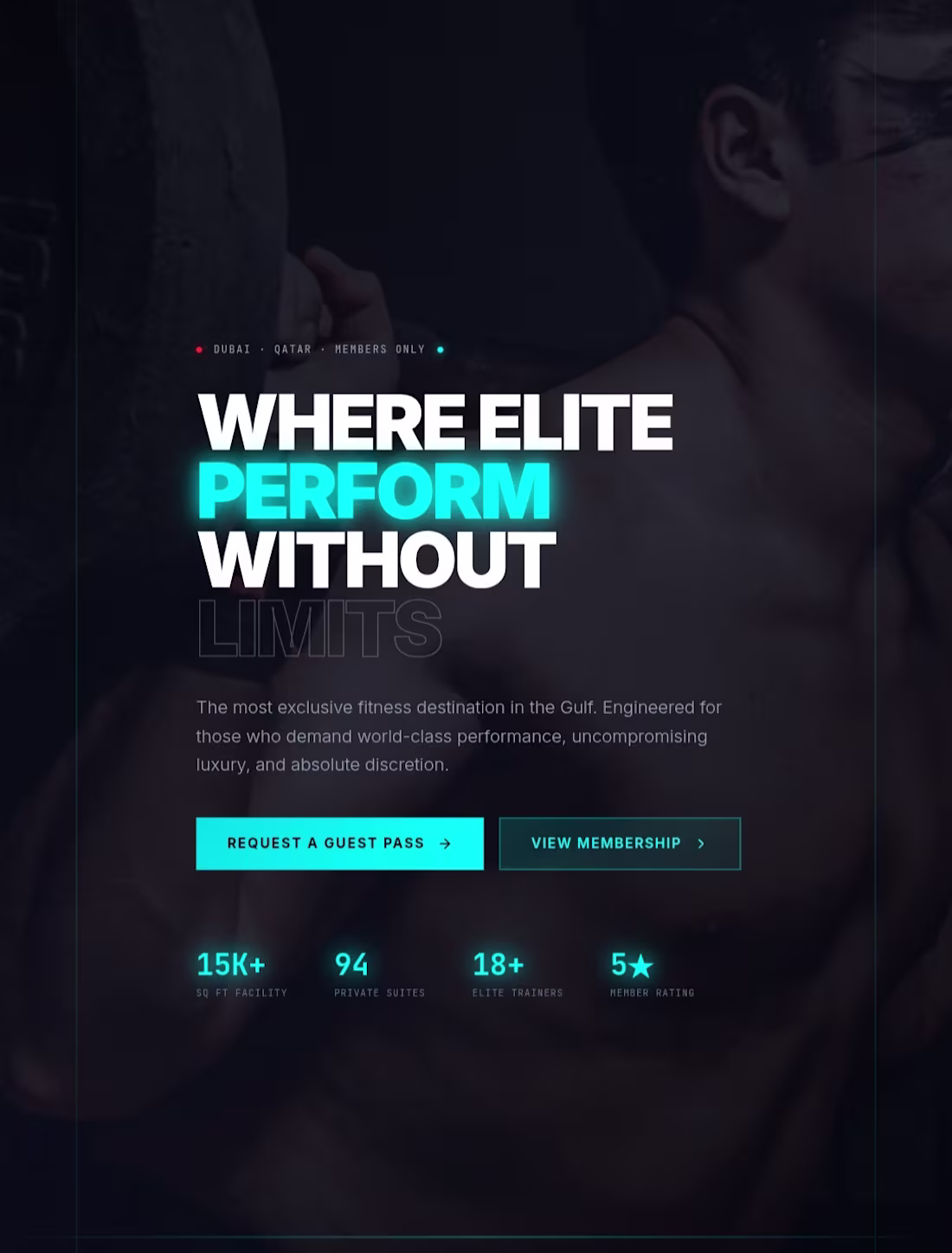 Cover image for Luxury Gym & Fitness Center