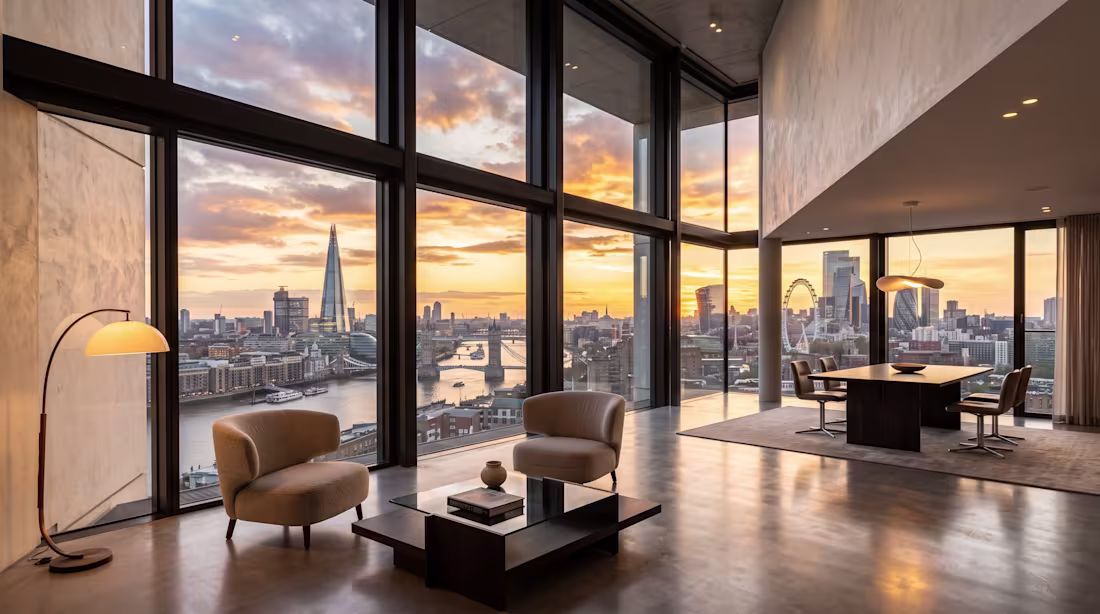 Cover image for Luxury Penthouse London — AI