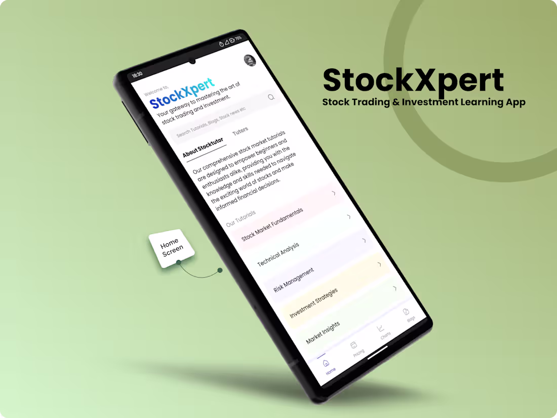 Cover image for Designing of StockXpert, a stock trading and investment lear...