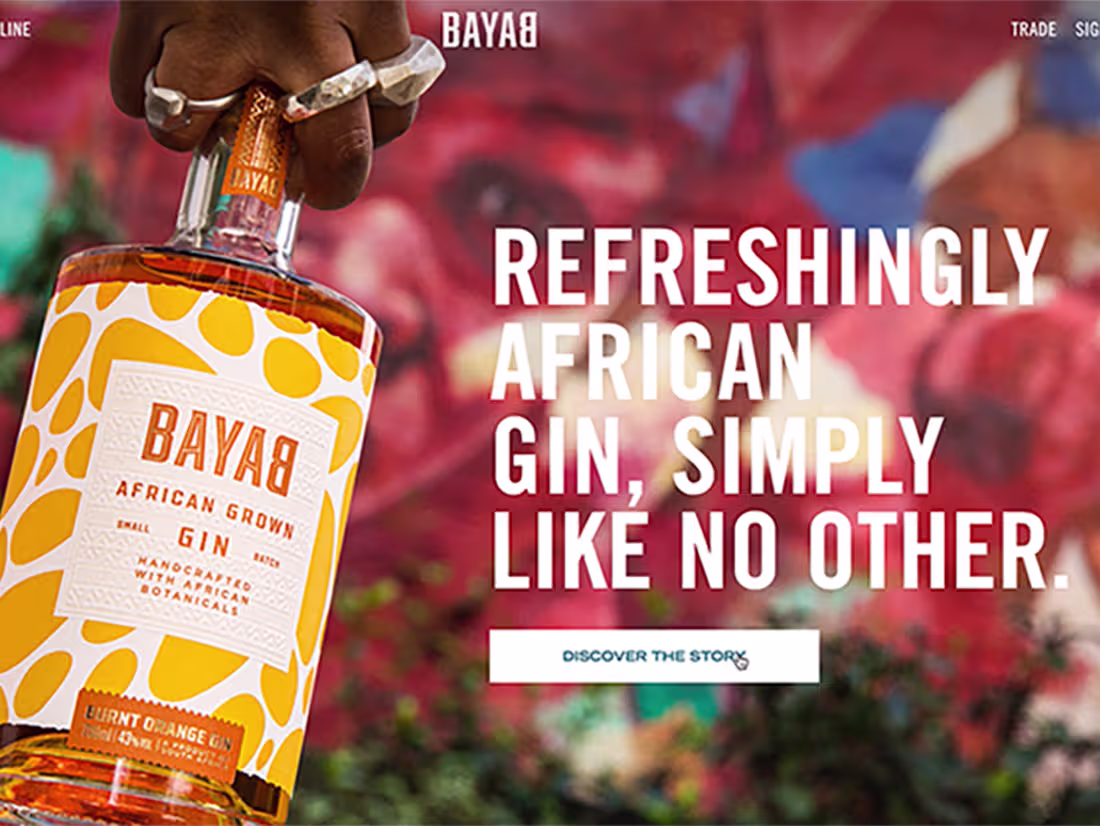 Cover image for Bayab Gin - Website Design and Build