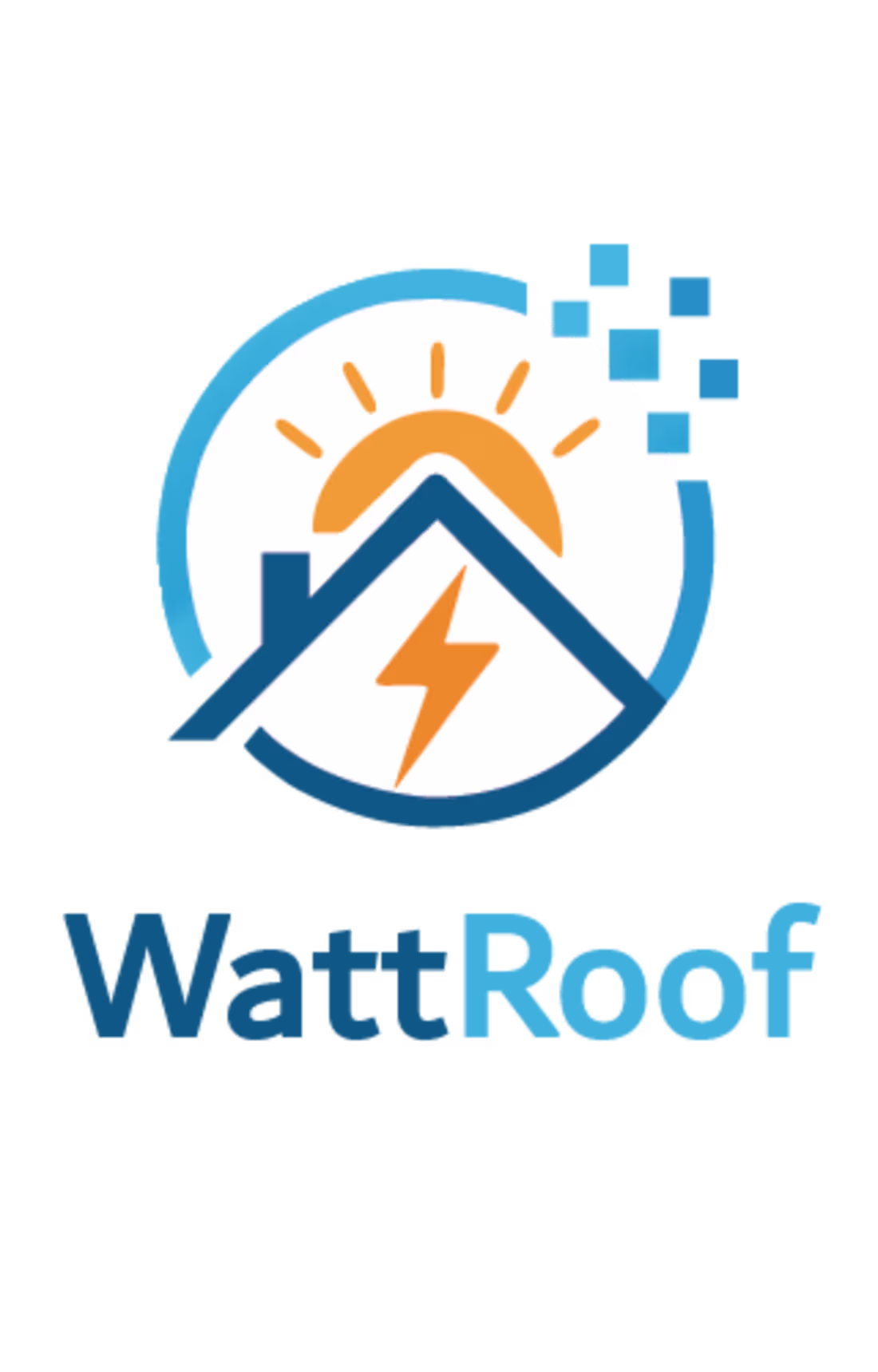 Cover image for Just finished a clean and modern logo design for WattRoof, a...