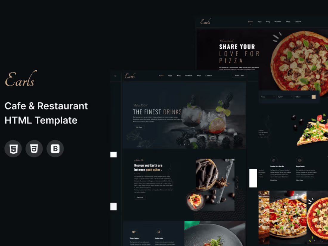 Cover image for Restaurant website Development