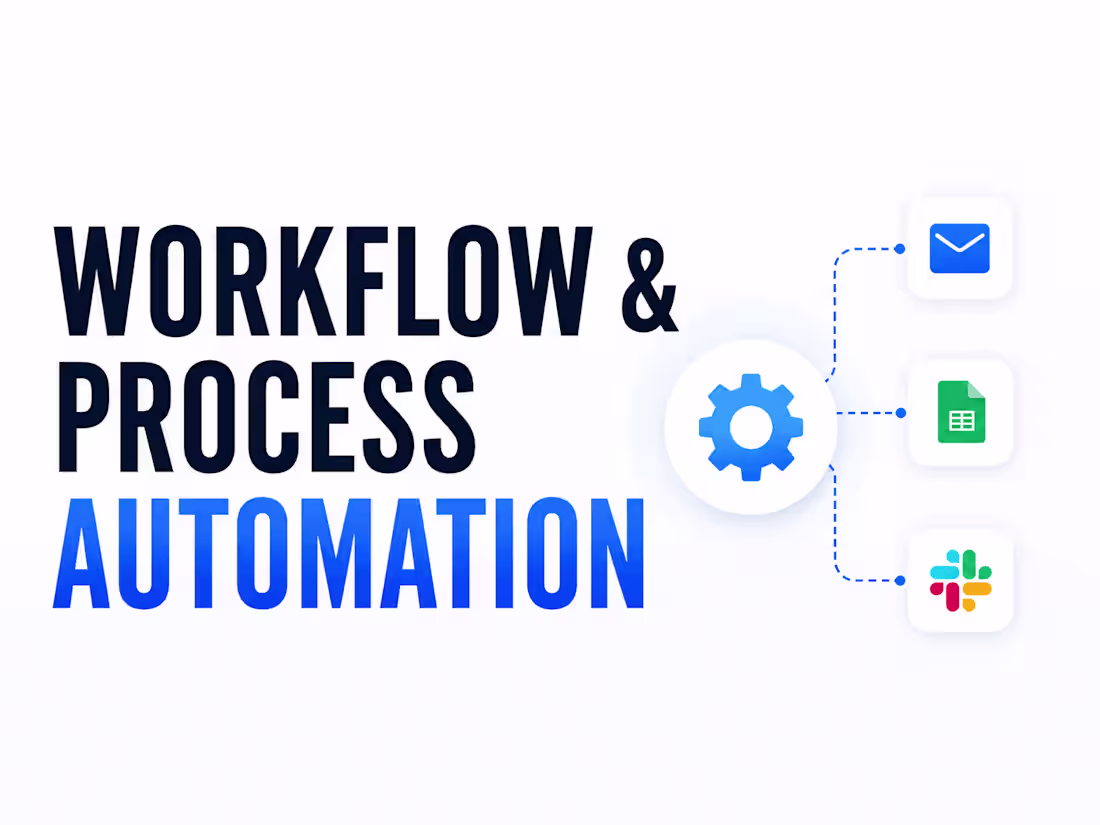 Cover image for Workflow & Process Automation
