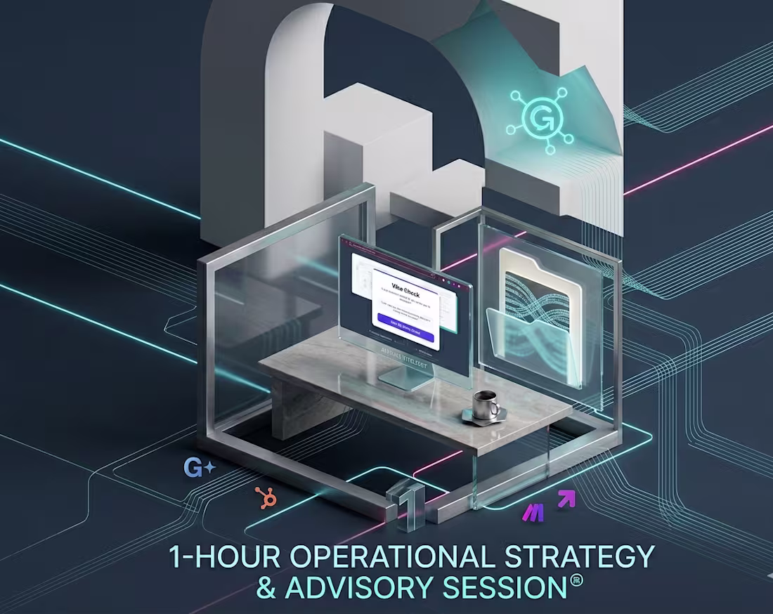Cover image for 1-Hour Operational Strategy & Advisory Session