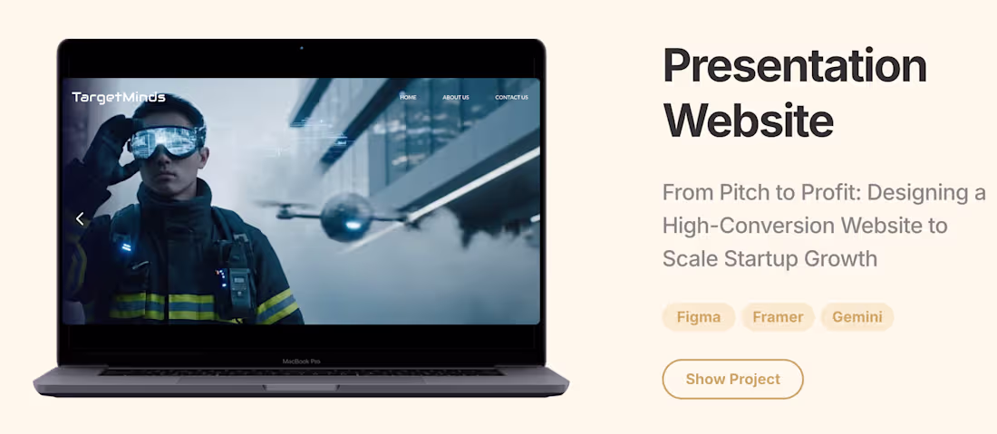 Cover image for Presentation Website
From Pitch to Profit: