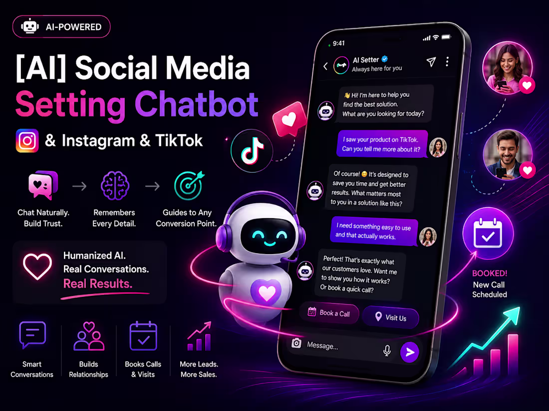 Cover image for [AI] Social Media Setting Chatbot (Instagram & TikTok)