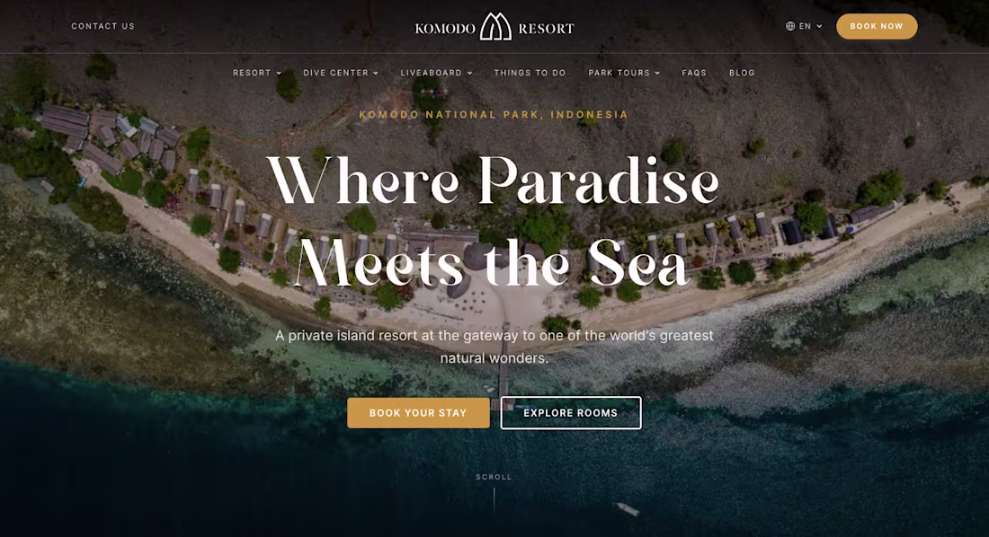 Cover image for Developed a responsive luxury hospitality