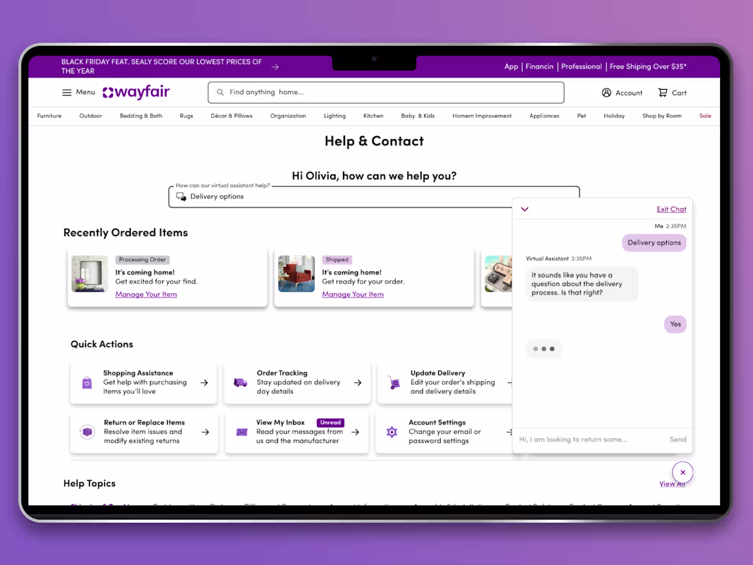 Cover image for Help & Contact: A one-stop support hub
