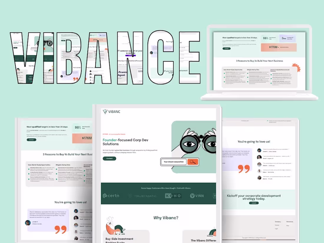 Cover image for A modern marketplace platform designed