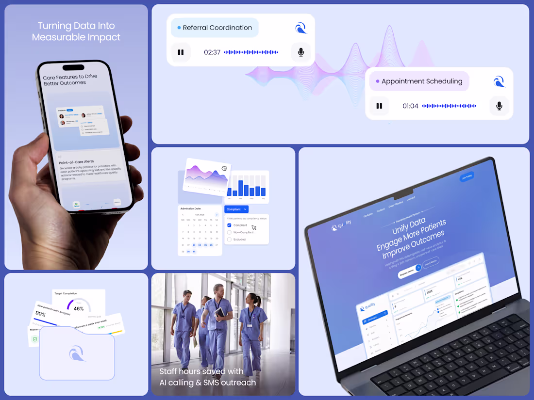 Cover image for Quaility — AI Health-Tech SaaS