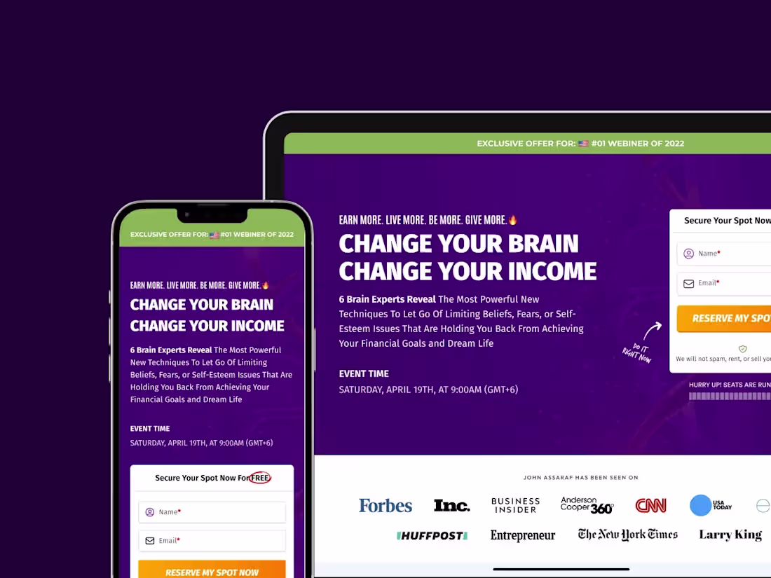 Cover image for Brainathon Funnel Page Optimization