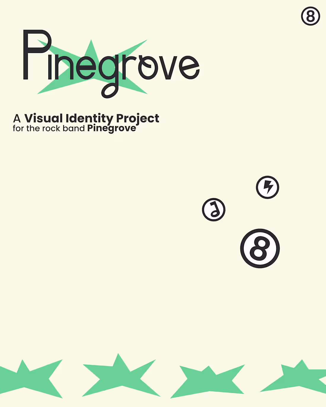 Cover image for Pinegrove - Visual Identity on Behance