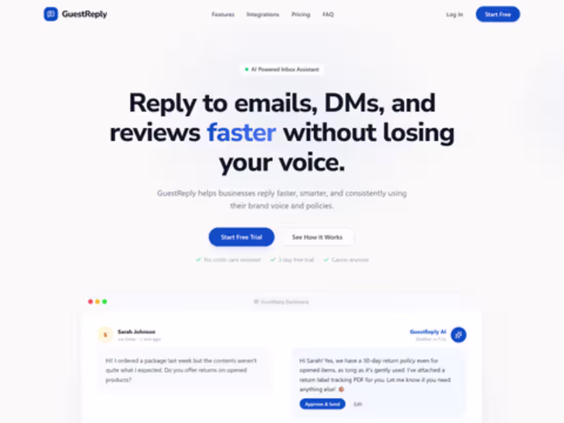Cover image for Built an AI powered inbox