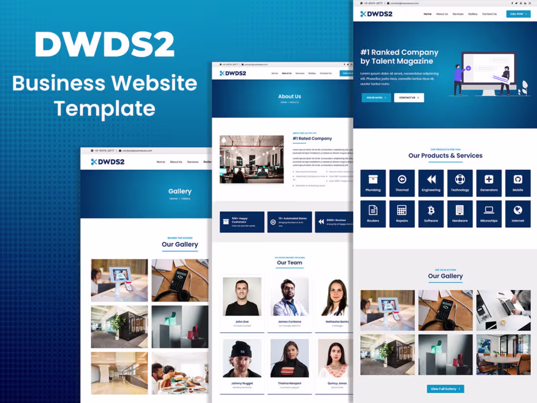 Cover image for Business Website 