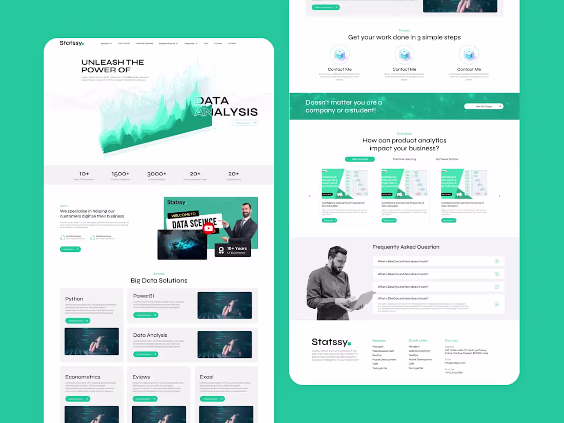 Cover image for UI/UX Design for Data Analytics Website