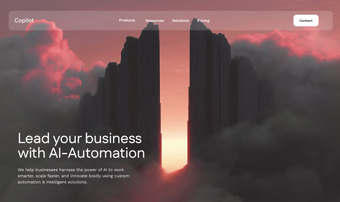 Cover image for AI Automation Website