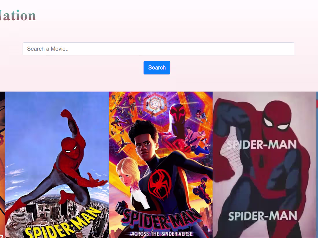 Cover image for Movie Website