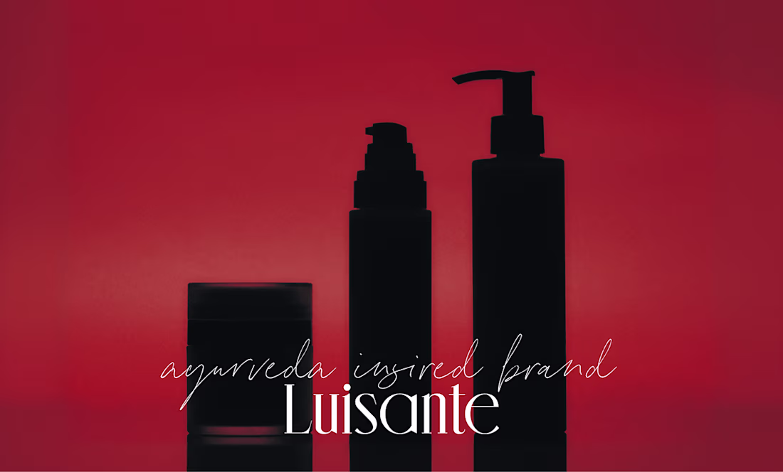 Cover image for Brand design & Art direction - skincare brand Luisante