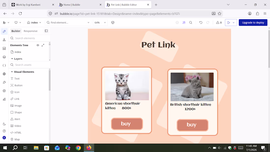 Cover image for ● New Conceptdesing "Pet Link"