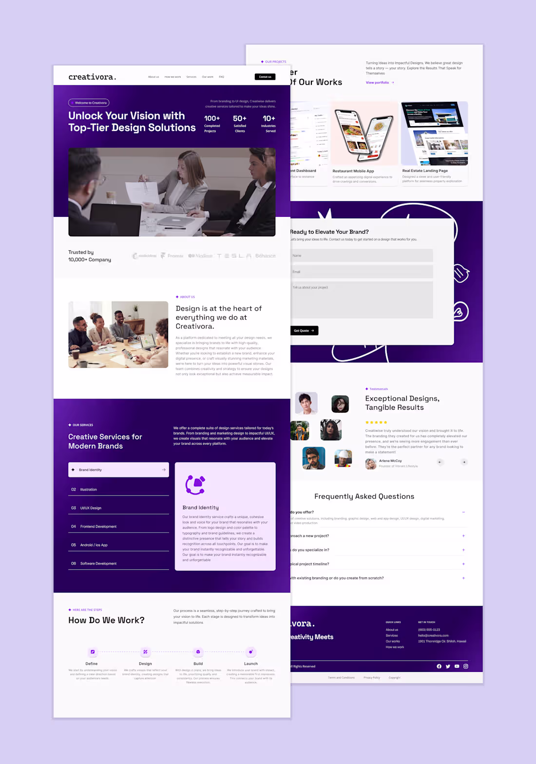 Cover image for Digital Agency Website