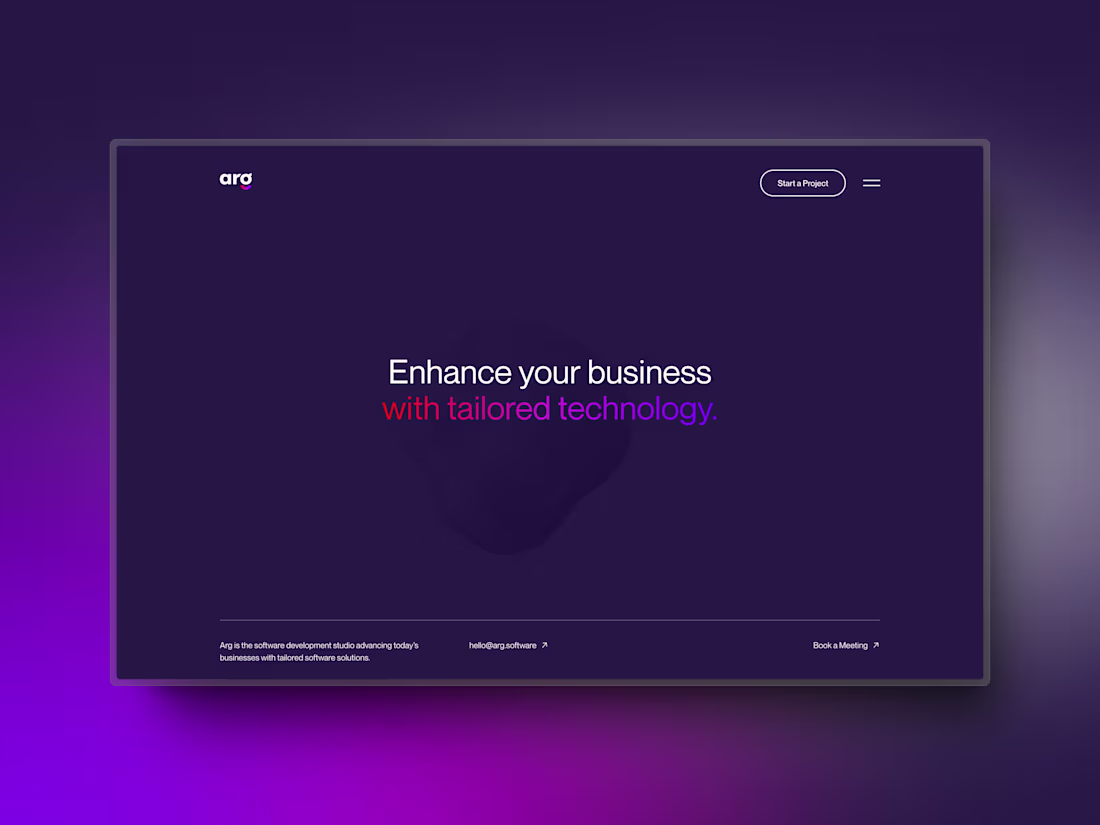 Cover image for Arg - Webflow development