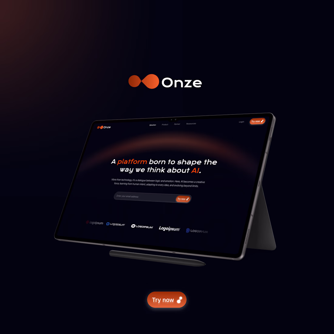 Cover image for Website - AI platform 