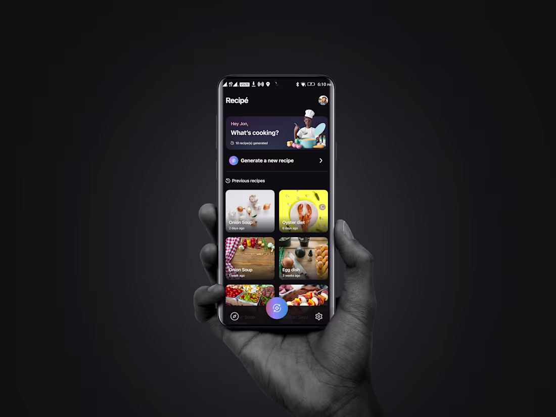 Cover image for Recipé – AI-Powered Recipe Generator