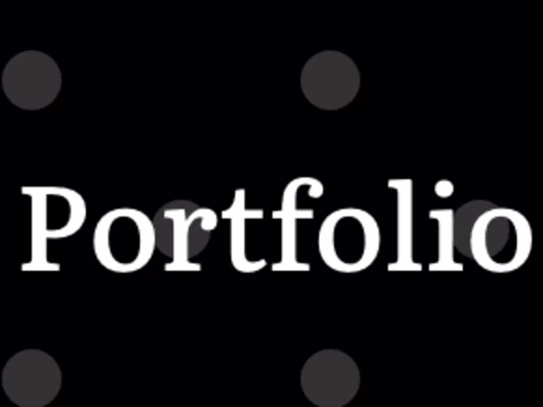 Cover image for Sample Web Design Portfolio
