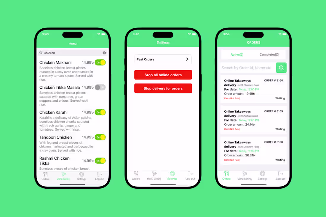 Cover image for Instant Order Management Mobile App Development