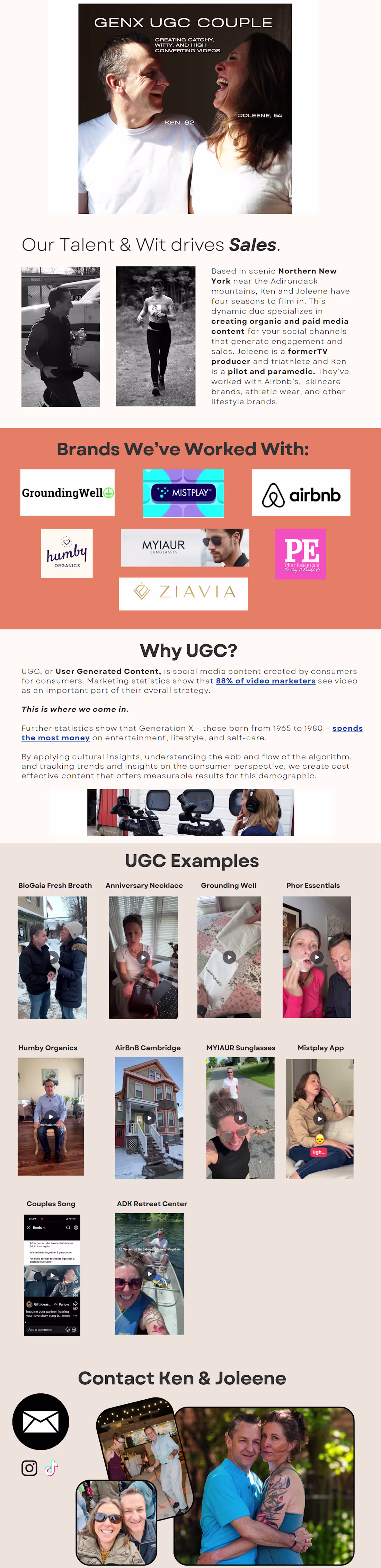 Cover image for High Converting UGC Portfolio Website Design Services