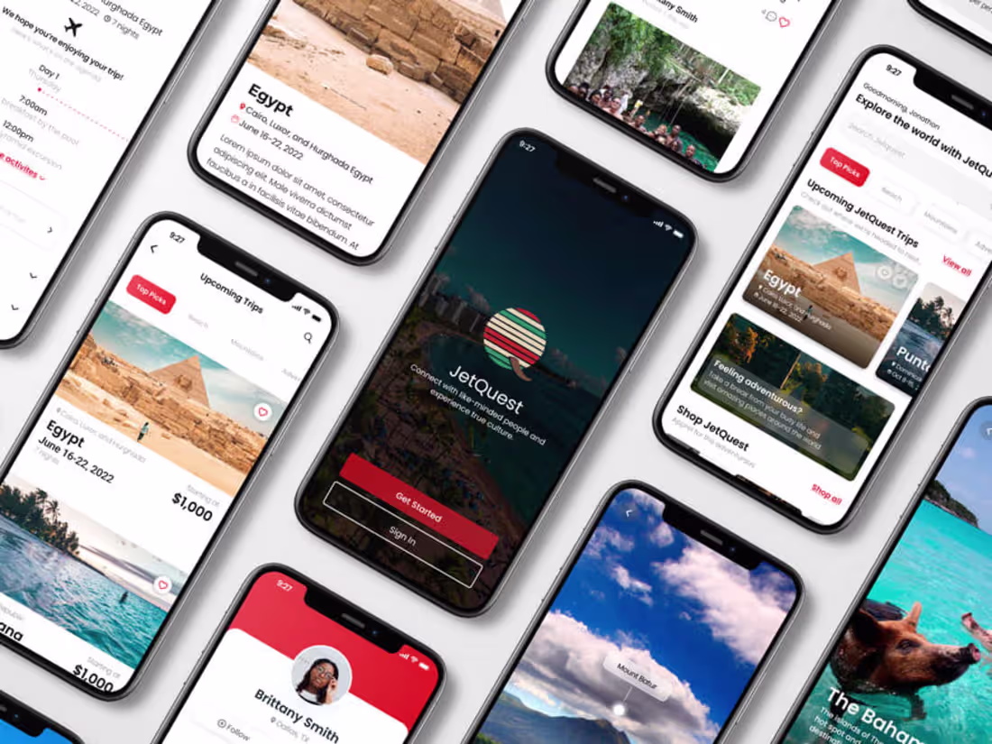Cover image for JetQuest App Design