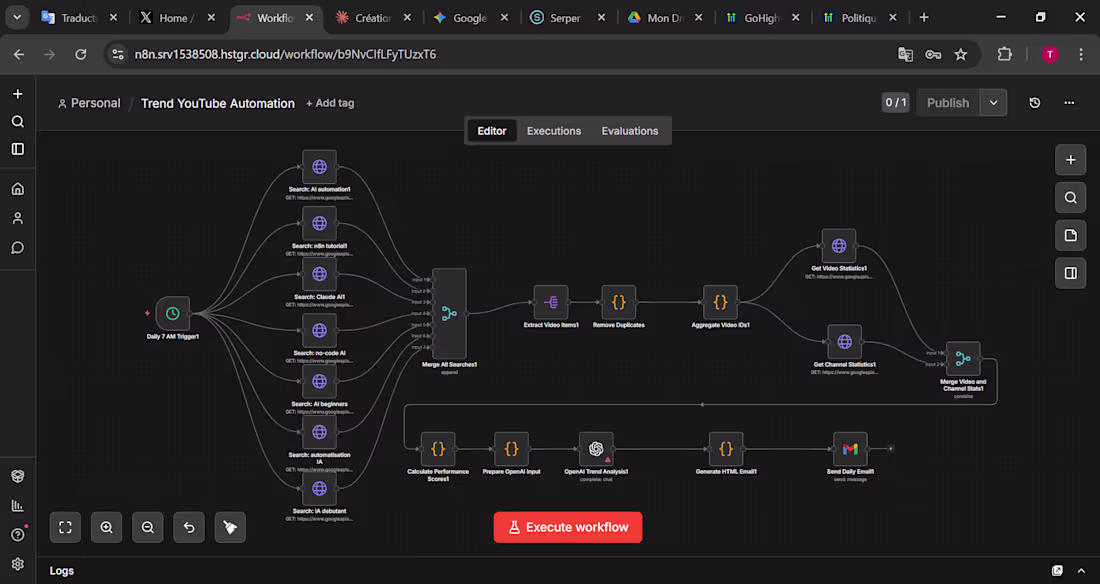 Cover image for AI Automation Engineer — YouTube
Built