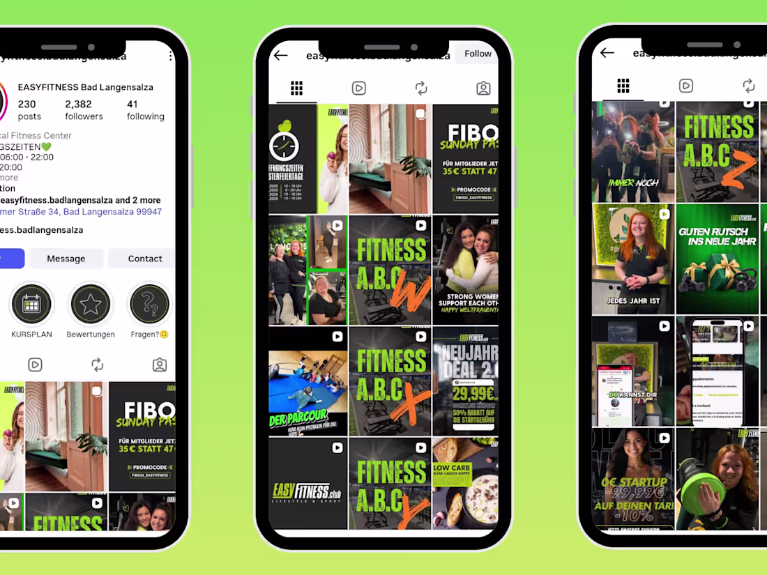 Cover image for Social Media Management | EasyFitness