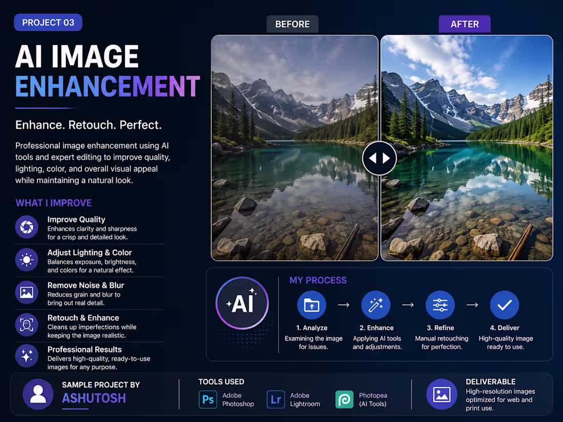 Cover image for AI image enhancement