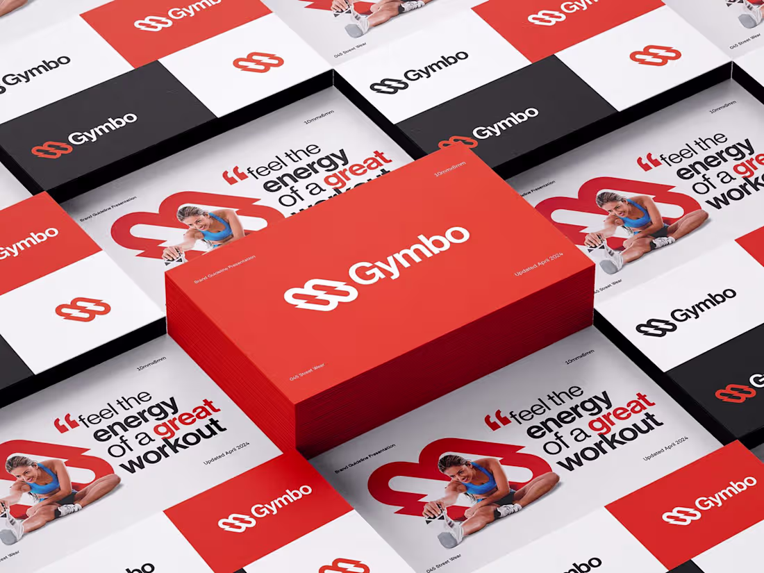 Cover image for Gymbo – Dynamic Fitness Brand Identity