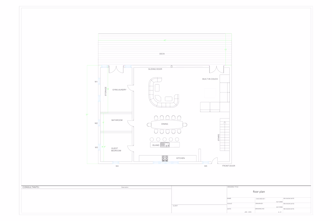 Cover image for 2D Detailed Floor Plan 
